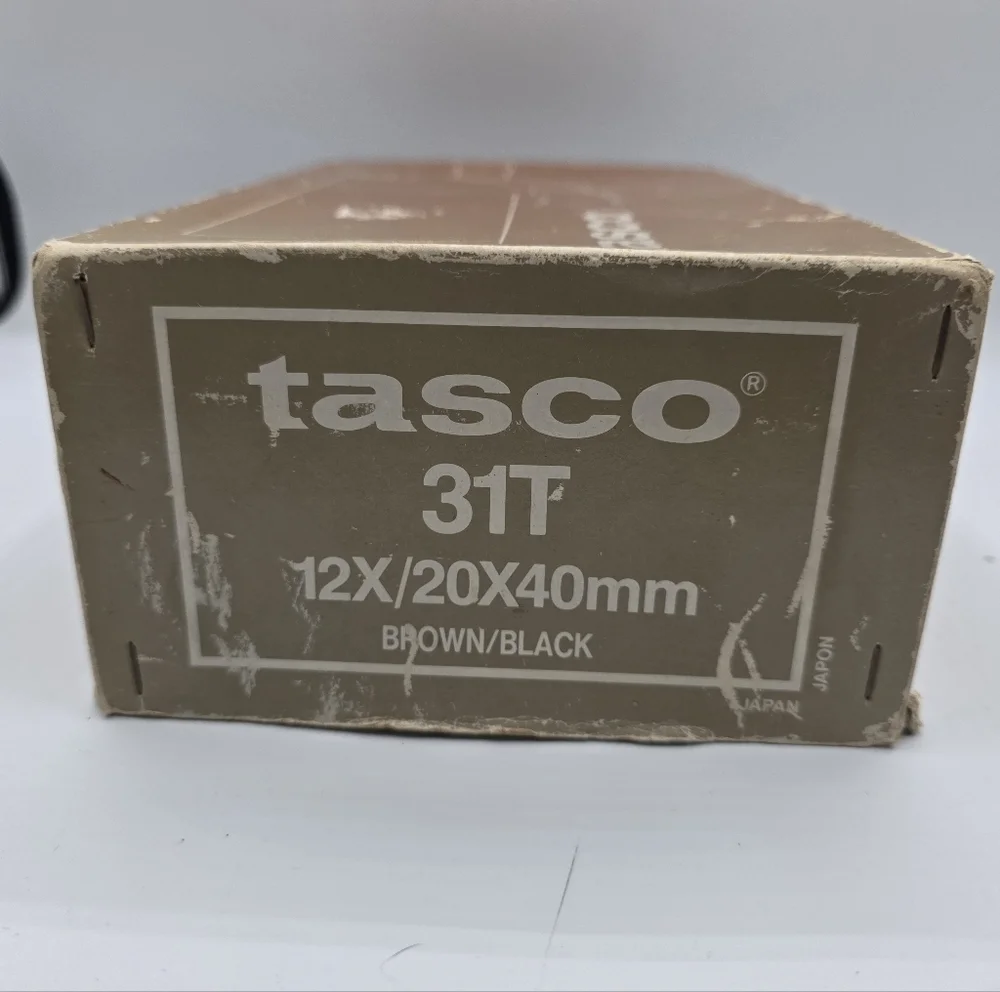 TASCO 31T 12X/20X40mm Pistol SPOTTING SCOPE with Integral Tripod + Original Box